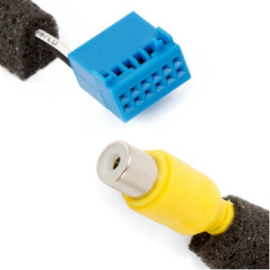 12-PIN adaptor pentru conectarea camerei de marsarier la afișajul VW, Skoda, Seat 12-PIN adaptor pentru conectarea camerei de marsarier la afișajul VW, Skoda, Seat