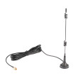 Antena pentru camere auto marșarier wireless cu suport magnetic, conector SMA și cablu de 2,9 m