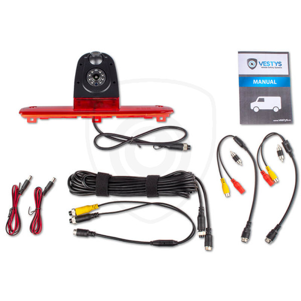 Conținutul ambalajului pentru camera marșarier Toyota Proace Max Dual