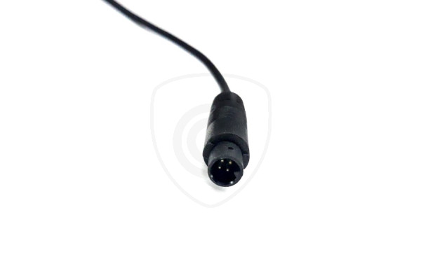 Adaptor reductie de la Mini 4-PIN tată  la 1x RCA mamă + sursă de alimentare mamă