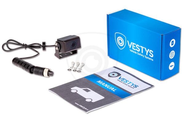 Cameră pentru camion, rulotă, autobuz, mașini de lucru, combine, remorcă - VESTYS ONE Mini