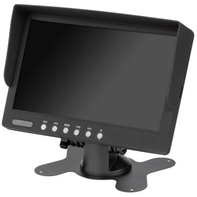 Monitor cu suport 7″ - QUAD Monitor cu suport 7″ - QUAD