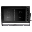 Monitor AHD impermeabil de 10,1″ Quad