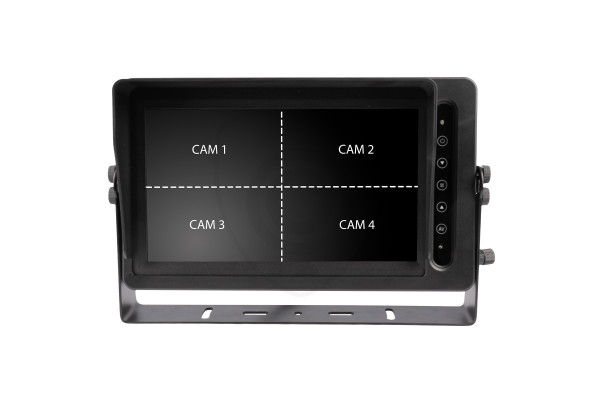 Monitor AHD impermeabil de 10,1″ Quad