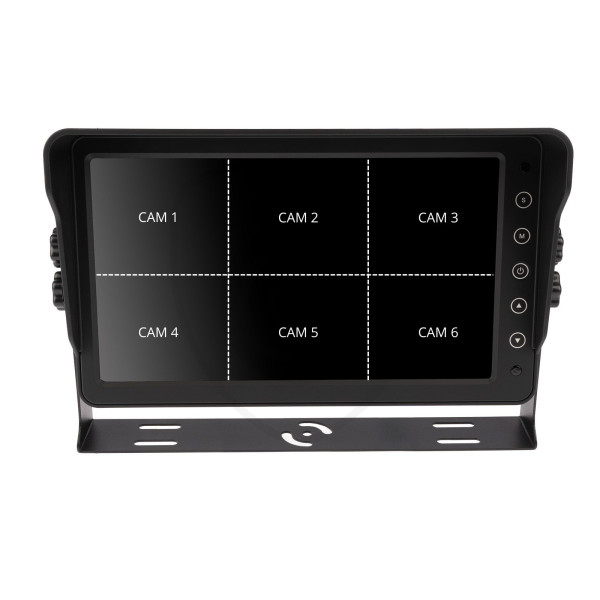 Împărțirea ecranului monitorului AHD pentru 6 camere