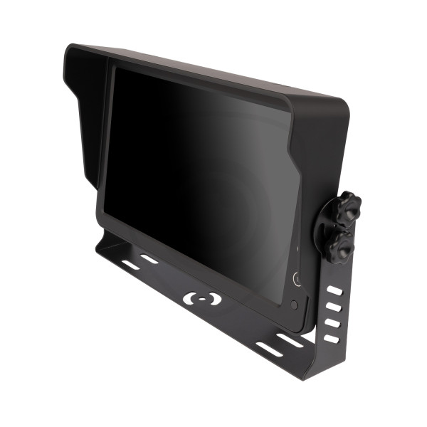 Monitor AHD de 10,1 inci cu parasolar și suport metalic