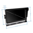 Monitor VESTYS AHD 10,1″ DVR pentru până la 6 camere