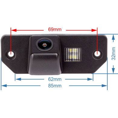 Cameră marșarier Ford - model 2