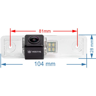 Cameră marșarier Opel - model 2