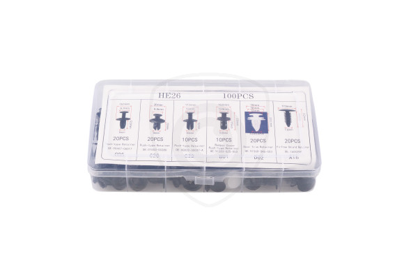 Set cleme pentru tapițerie și caroserie auto – 100 buc
