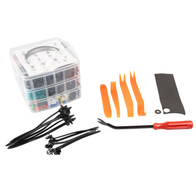 Set de cleme și elemente de fixare auto