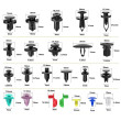 Set de cleme și elemente de fixare auto – 680 de piese + 45 de unelte și accesorii