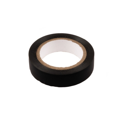 Bandă izolatoare PVC neagră – 15 mm × 10 m