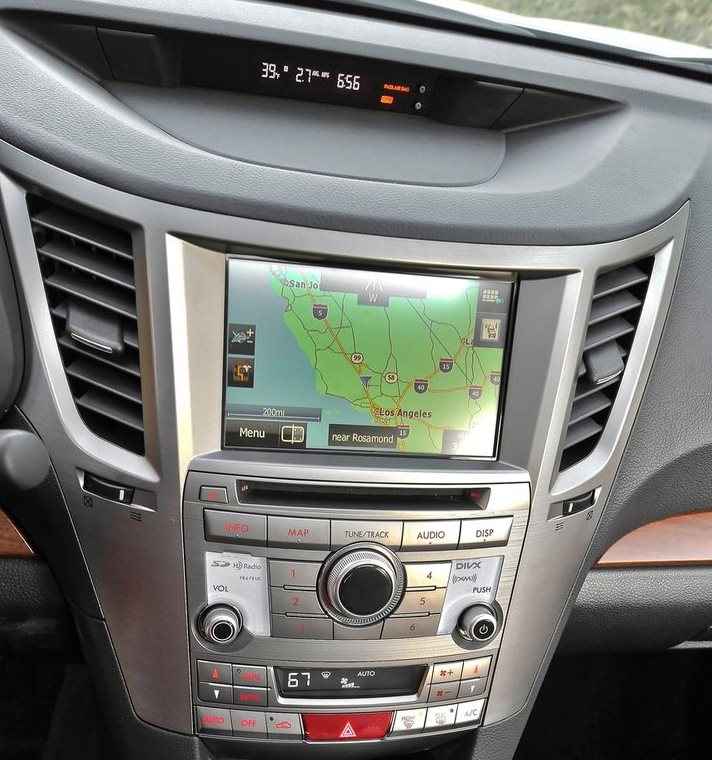 modul extern de navigație subaru
